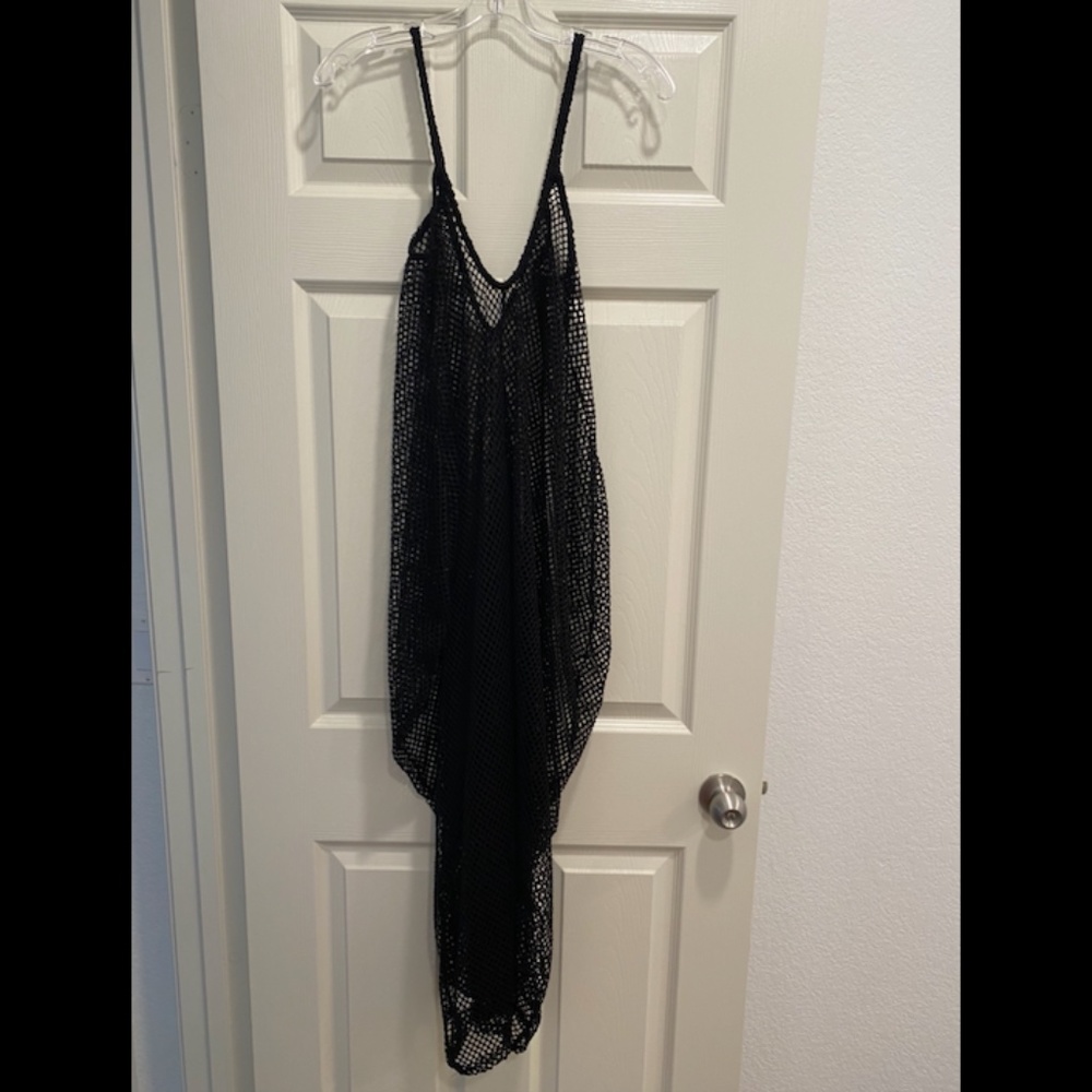 Fishnet beach cover up dress - Picture 2 of 8